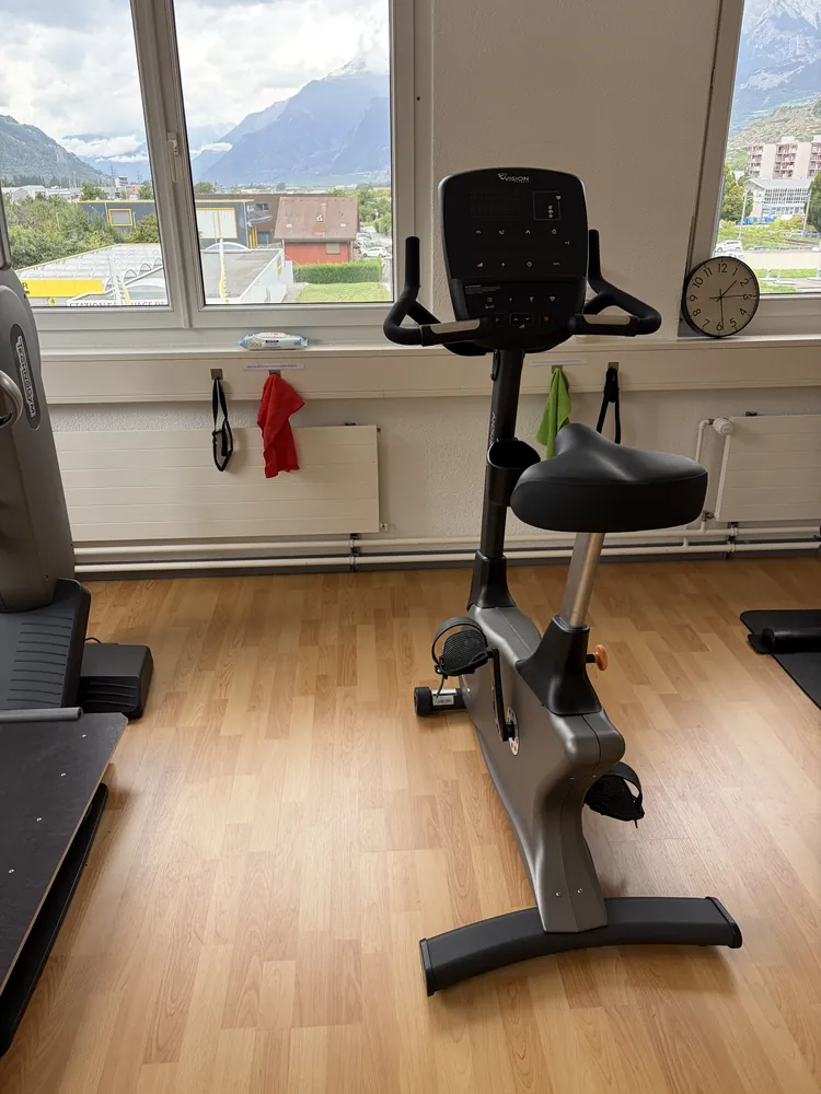 Vélo d'entraînement droit