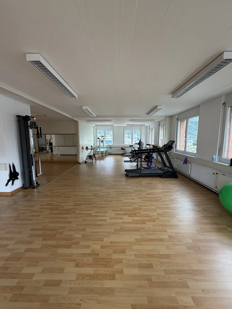Vue d'ensemble de la salle d'entraînement